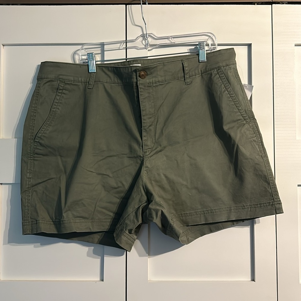 New with Tags. Green Khaki GAP shorts Size 20